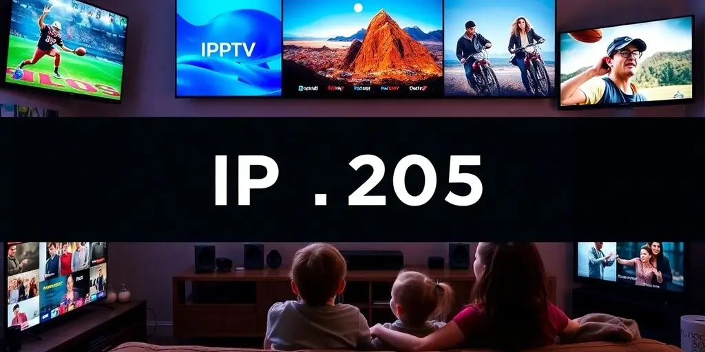 Family enjoying IPTV channels in a cozy living room- IPTV Channel List Canada (1)